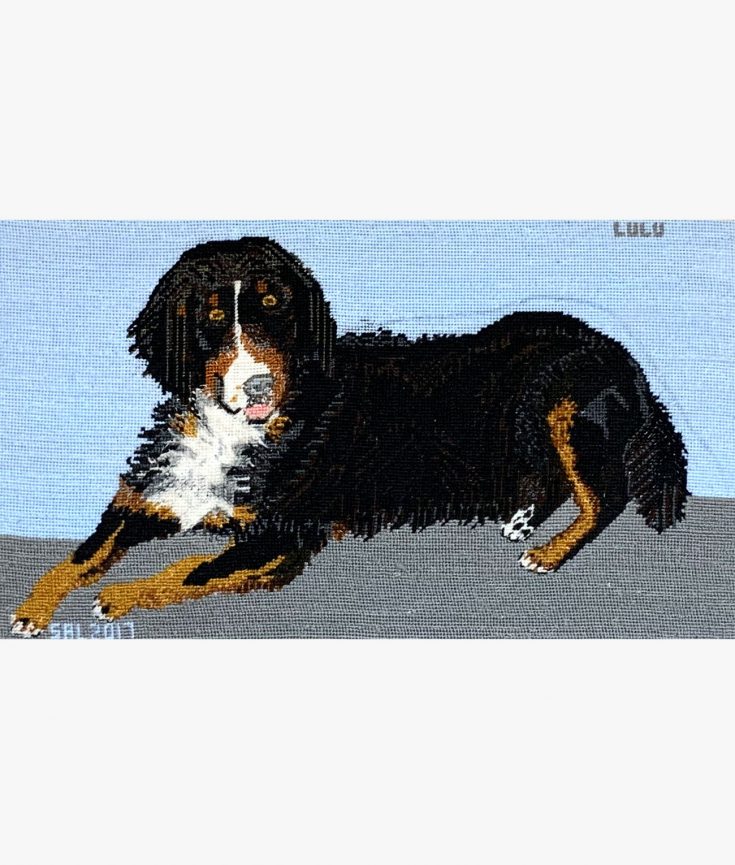 Photo of Lulu dog artwork